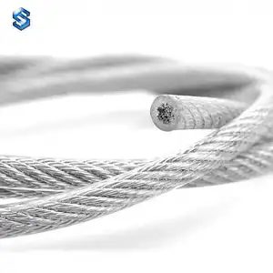 Source Wholesale pvc coated steel wire rope 6mm Online 