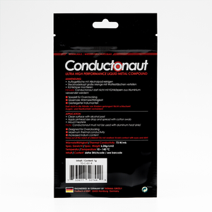 Mỡ Nhiệt Kim Loại Dẫn Nhiệt Grizzly Conductonaut Cho Card Đồ Họa GPU <span class=keywords><strong>CPU</strong></span> Độ Dẫn Nhiệt 73 W/MK Dán Nhiệt - Product Image 6