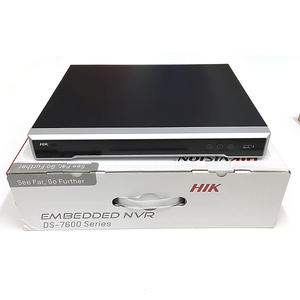 Hik DS-<span class=keywords><strong>7616NI</strong></span>-<span class=keywords><strong>K2</strong></span> Enregistreur vidéo réseau 16 canaux H.265 12MP/8MP/5MP/4MP/2MP Garantie de 3 ans Double écran 2x SATA HDD Stockage interne - Product Image 1