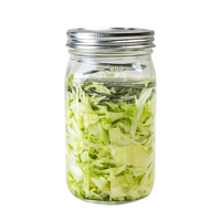 Tapas de acero inoxidable de 86 mm para tarros de fermentación con espirales para encurtidos