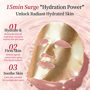 Mascarilla facial popular con patente, con nicotinamida cartilaginosa, precio personalizado, mascarilla facial hidratante luminosa con extracto de cuerno de ciervo. - Product Image 3