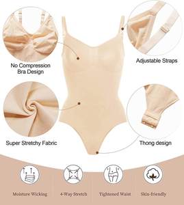S003 taille ceinture bout à bout Push up Corset minceur femmes formateur body Shapewear - Product Image 4