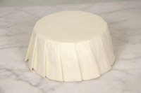 Papier sulfurisé en silicone jetable, résistant à la chaleur, écologique, de qualité alimentaire, pour friteuse à air et moule à gâteau, marron/blanc, 6/8/10 pouces