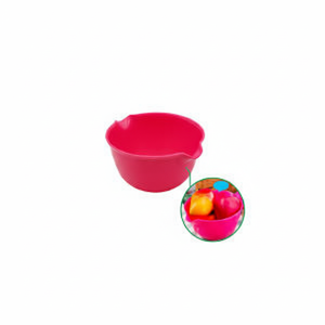 Inomata 15cm ciotola di plastica rosa elegante e resistente di plastica piatti e ciotole collezione - Product Image 1