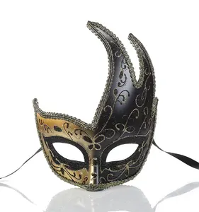 Wholesale Women Stunning Masquerade Lace Mask Shining Mask for Halloween Mardi Gras Cosplay Party