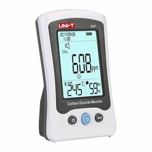 Medidor de CO2 Uni-t A37 |   Detector de Dióxido de Carbono Portátil Original para Monitoreo de la Calidad del Aire Interior - Product Image 2