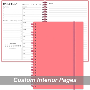 Nhà Máy Quà Tặng Máy Tính Xách Tay Cá Nhân xoắn ốc Lưu ý Sách bìa cứng Tạp Chí kế hoạch Nhật Ký cuốn sách xoắn ốc biểu tượng tùy chỉnh máy tính xách tay bìa cứng - Product Image 5