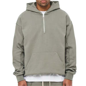 Prix de gros Nouveaux survêtements pour hommes tendance et écologiques à capuche en plaid 100% coton respirant coupe classique vêtements de sport - Product Image 5