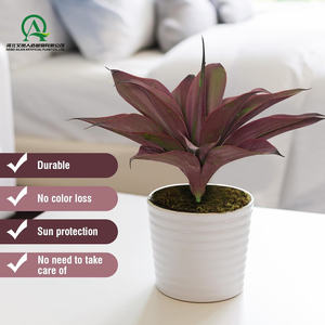 Planta artificial de <span class=keywords><strong>agave</strong></span>, suculentas tropicales, vegetación sin maceta para el hogar, boda, Festival, arreglo de jardín DIY, decoración - Product Image 6