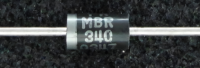 Nouvelle Diode Schottky Onsemi MBR340 40V 3A à Montage Axial Traversant -65°C~175°C 17+ en Stock