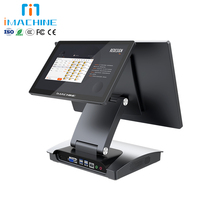 Terminal Punto de Venta IMachine de 15.6'' con Pantalla Táctil Capacitiva, Windows 11, I3 de 8.ª Generación, WIFI, 8GB DDR4, 128GB, Metálico, Inteligente, para Restaurante 1