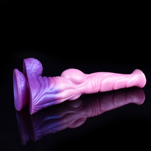 Dildo de Fantasía con Ventosa, Tapón Anal de Silicona, Masturbador Femenino, Juguetes Sexuales para Mujeres - Product Image 4