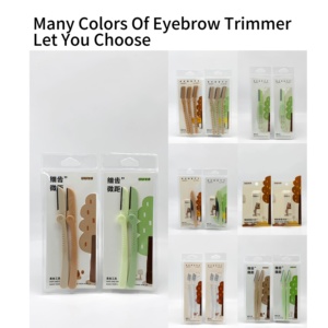 2 PCS Kit de rasoirs pour femmes Rasoir à sourcils <span class=keywords><strong>Tondeuse</strong></span> à sourcils Outil de rasage pour hommes filles - Product Image 6