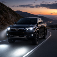 Ensemble de phares Bi-LED Toyota Hilux 2021-Présent avec feux de jour DRL et clignotants séquentiels, phares automatiques Plug and Play