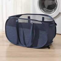 Panier à linge portable pliable Panier à linge en tissu Oxford Panier à linge ménager pliable Organisateur