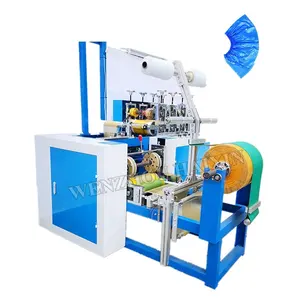 High quality disposable plastic pe and non woven shoe cover machine automatic anti-slip indoor