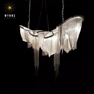 Atlantis Grand LED lampada <span class=keywords><strong>a</strong></span> <span class=keywords><strong>sospensione</strong></span> <span class=keywords><strong>a</strong></span> catena con nappina <span class=keywords><strong>di</strong></span> <span class=keywords><strong>Design</strong></span> drago per casa Hotel Wedding Restaurant - Product Image 1