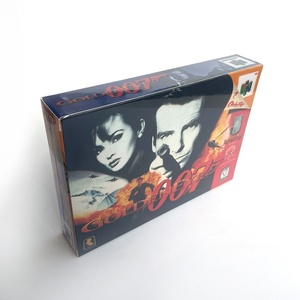 Goldeneye 007 Box Top Quality Thick Cardboard with Tray <b>Game</b> Cartridge Replacement Box for N64 - Product Image 4