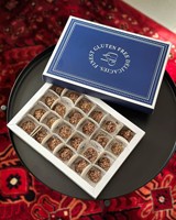 Boîte à chocolats truffés de luxe, emballage cadeau pour aliments, nouveau design, logo personnalisé