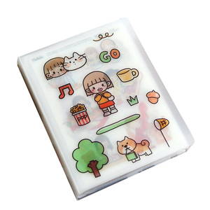 Álbum de Pegatinas Encantador, Álbum de Pegatinas en Blanco, Pegatinas de PVC para Manualidades, Decoración de Álbumes, Almacenamiento de Álbumes - Product Image 1