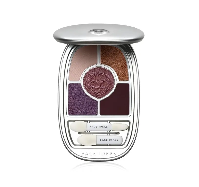 Uniasia personalizza Logo Oem 5 colori Glitter Beauty Eye Shadow Palette opaco trucco impermeabile ombretto cosmetico
