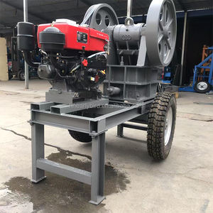 Pe150 * 250 Per Uur Mobiele Diesel Kaak Crusher <span class=keywords><strong>Rock</strong></span> Rusher Kleine Steen Crusher Kleine Mini Draagbare Dieselmotor - Product Image 4