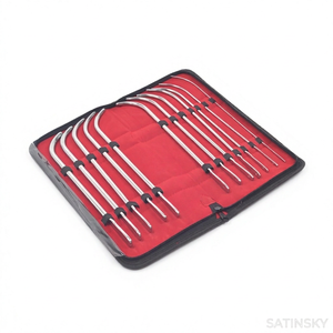 Kit de réparation orthopédique multifonctionnel Satinsky DS-561 pour écarteur de fil de Kirschner, 20 pièces, poignée miroir, prise ergonomique 11 - Product Image 4
