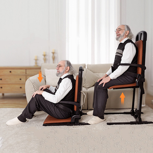 Sollevatore Elettrico Professionale per Pavimenti con Capacità di 200 kg, <span class=keywords><strong>Sedia</strong></span> di Assistenza per Pazienti Anziani per Cura Domiciliare - Product Image 3