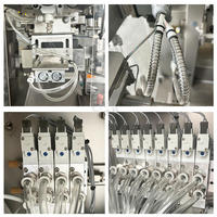 Machine d'emballage rotative automatique pour sachets préformés Doypack, pour le remplissage et la fermeture de sachets de poudre de matcha