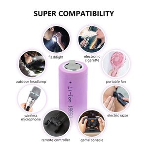 공장 OEM 충전식 18650 셀 원통형 리튬 이온 배터리 3.7V <span class=keywords><strong>2900mah</strong></span> <span class=keywords><strong>Lipo</strong></span> 배터리 LED 조명 - Product Image 3