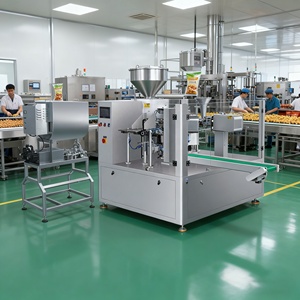 Túi điền vào con dấu doypack Máy vòi chất lỏng standup sữa nước gia vị bao bì PREMADE dầu máy tự động đóng gói túi - Product Image 4