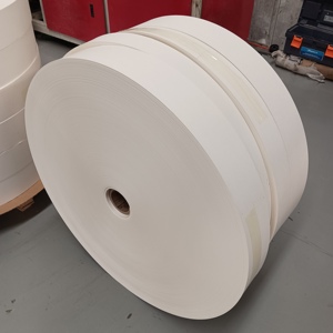 Cheap Pricing Cupstock <b>Paper</b> Cup Raw Material PE Coated <b>Paper</b> Bottom Roll Salad Bowl Making Machine - Product Image 1
