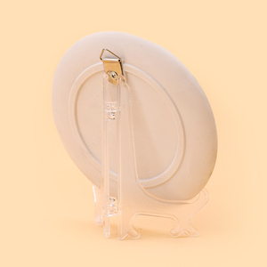 Новинка 2026 года: Декоративная сувенирная тарелка из смолы в виде здания для туристов, настольный декор, подарок для туристов - Product Image 5