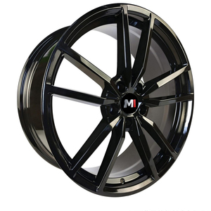 17 18 19인치 알루미늄 합금 휠 캐스팅 5x112 5스포크 신형 골프 R 프레토리아 스타일 글로스 블랙 차량 부품 자동차 부품 - Product Image 6