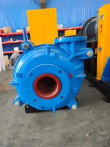 Pompe à boue de sable de silice électrique monophasée Naipu 6X4D à basse pression avec trémie et carter unique, personnalisable OEM - Product Image 6