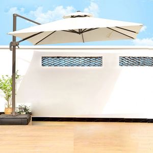 <span class=keywords><strong>Parasol</strong></span> de terrasse <span class=keywords><strong>déporté</strong></span> robuste et résistant au vent en polyester écologique avec logo personnalisé pour la vente en gros - Product Image 5