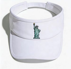 Casquette de sport brodée Statue de la Liberté, visière réglable, chapeau de soleil pour le golf, le tennis, la plage, unisexe, en coton, protection UV - Product Image 2
