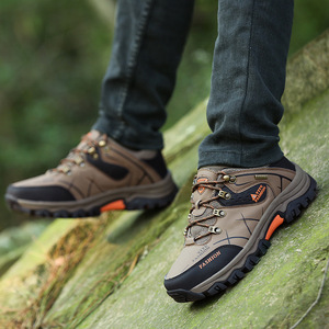 Nuove <span class=keywords><strong>Scarpe</strong></span> da Trekking Autunno-Inverno Keshang per Uomo, Sneakers Casual da Montagna con Suola in Gomma - Product Image 4