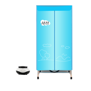 Sèche-linge électrique compact portable à air chaud avec <span class=keywords><strong>cintre</strong></span>, séche-linge électrique portable 900W - Product Image 2