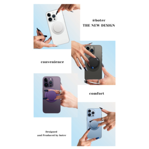 Lindo Anillo Magnético Personalizado para Teléfono Móvil, Soporte para iPhone 12 13 14 15 16 17 PRO MAX, Popsocket con Función Poping - Product Image 5