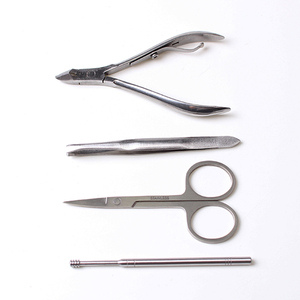 New Trendy Reusable Manicure <b>Set</b> For Finger <b>Nail</b> Cuticle Cutting Stainless Steel Lightweight Eco friendly Manicure Pedicure Kit - Product Image 5