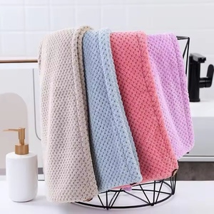 Serviette turban super absorbante pour cheveux, séchage rapide, <span class=keywords><strong>avec</strong></span> boutons et boucles de fixation, pour salon de coiffure - Product Image 4