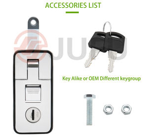 2960 छोटे टूलबॉक्स ताला लीवर कुंडी ट्रेलर आर. वी. के लिए ताला कुंडी पैनल के लिए ताला Horsebox Motorhome - Product Image 3