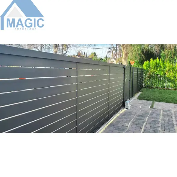 Hàng rào palisade giá rẻ có sẵn trong một hàng rào bằng tay thứ hai phẳng để bán hàng rào nhựa PVC Trắng