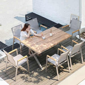 Ensembles de <span class=keywords><strong>table</strong></span> à manger en plein air de loisirs modernes de style européen - Product Image 3