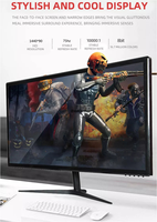 Moins cher 19 pouces 1440*900 75hz led lcd moniteur de jeu ordinateur pc