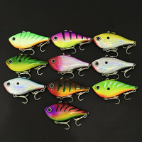 WildTrek Leurre de pêche VIB dur coulant 7cm 24g, Wobbler coulant à longue portée pour la pêche au bar, au brochet, en eau douce et en eau salée