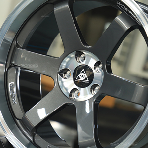 ล้อรถแข่ง <span class=keywords><strong>TE37</strong></span> WOAFORGED รุ่นใหม่ น้ำหนักเบา โครเมียม GT ดีไซน์สั่งทำพิเศษ วัสดุอะลูมิเนียมฟอร์จ ขนาด 5x120/114.3/<span class=keywords><strong>100</strong></span> PCD รูกลาง 98 มม. 40 มม. - Product Image 5