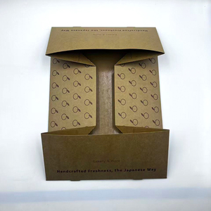 Bandeja de Papel Kraft Impresa Personalizada, Apilable, Laminada, Resistente a la Grasa, de Grado Alimenticio, para Servir Panadería, Comida Rápida y Pastelería - Product Image 3