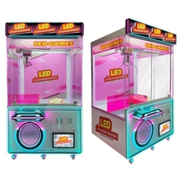 Machines à poupées géantes de grande taille avec prix de jouet d'accepteur de billets Machine à griffes à pièces d'arcade bon marché